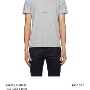 Saint Laurent t shirt